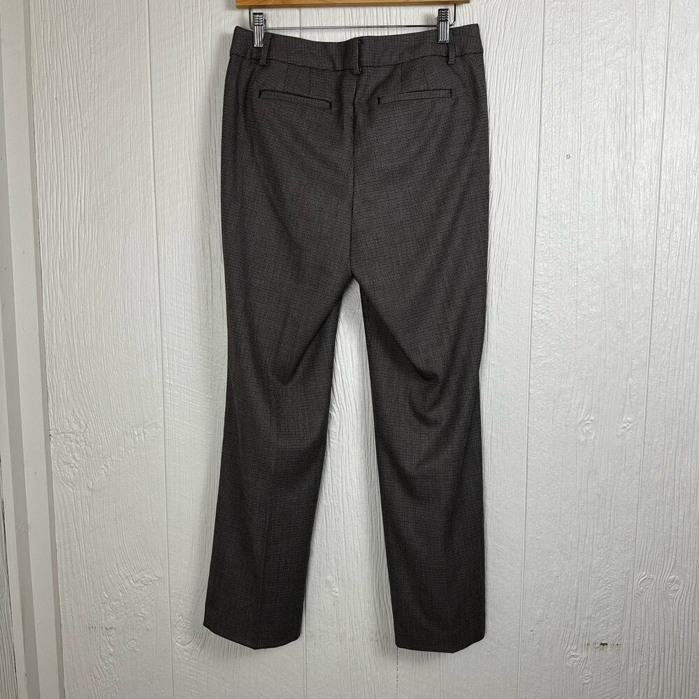 Talbots Newport Pants Classic Houndstooth Print Wool Blend Size 6P 6 Petite - Picture 9 of 12